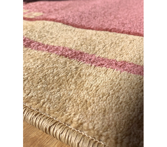 Синтетичний килим Frize Vrezanny 5858A pink - Висока якість за найкращою ціною в Україні зображення 2.